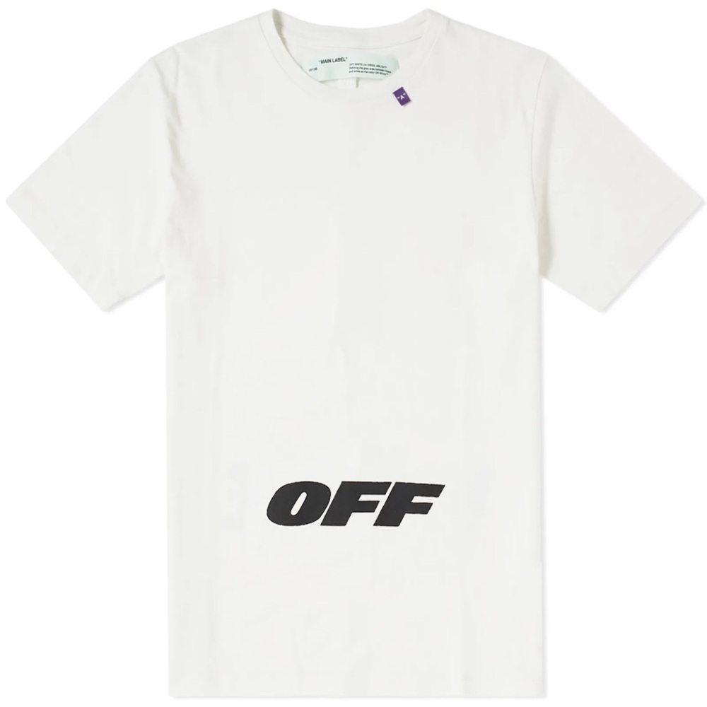 Off White Oversize ‘Wing Off’ Tee Size Small